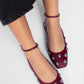 Isadora Wine Ballerinas