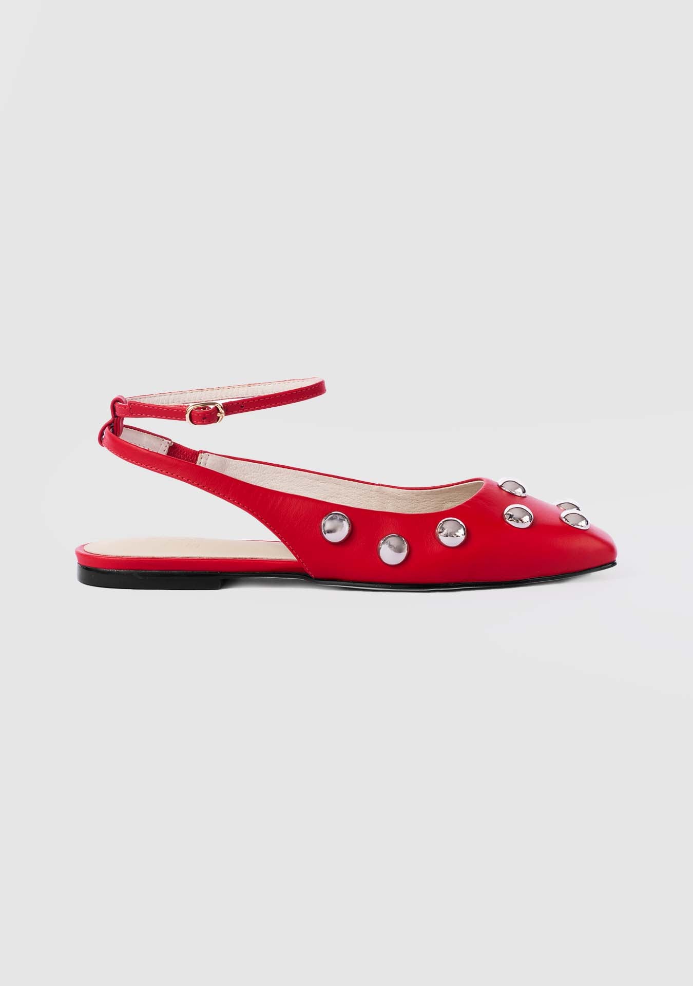 Isadora Red Ballerinas