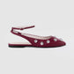 Isadora Wine Ballerinas