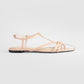 Juliet Shiny Blush Sandals