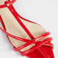 Juliet Shiny Red Sandals