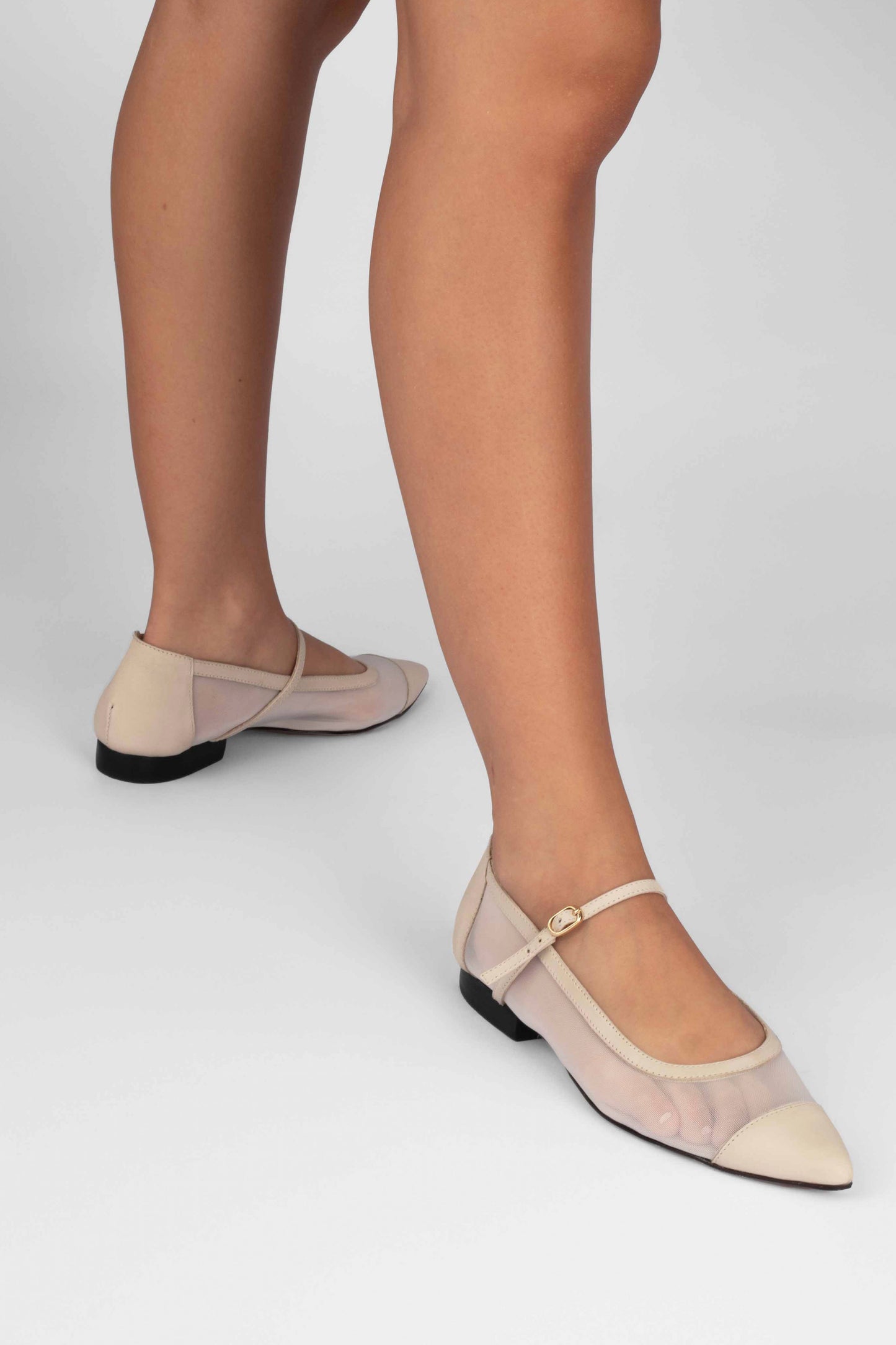 Lela Vanilla Ballerinas