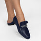 Leo Navy Blue Loafers