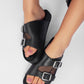 Lyon Black Sandals