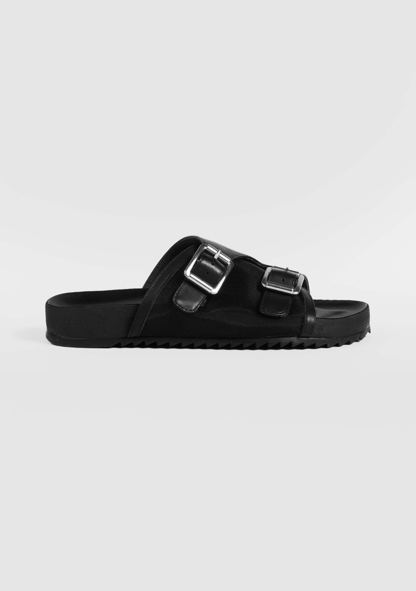 Lyon Black Sandals