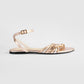 Marbella Metallic Sandals