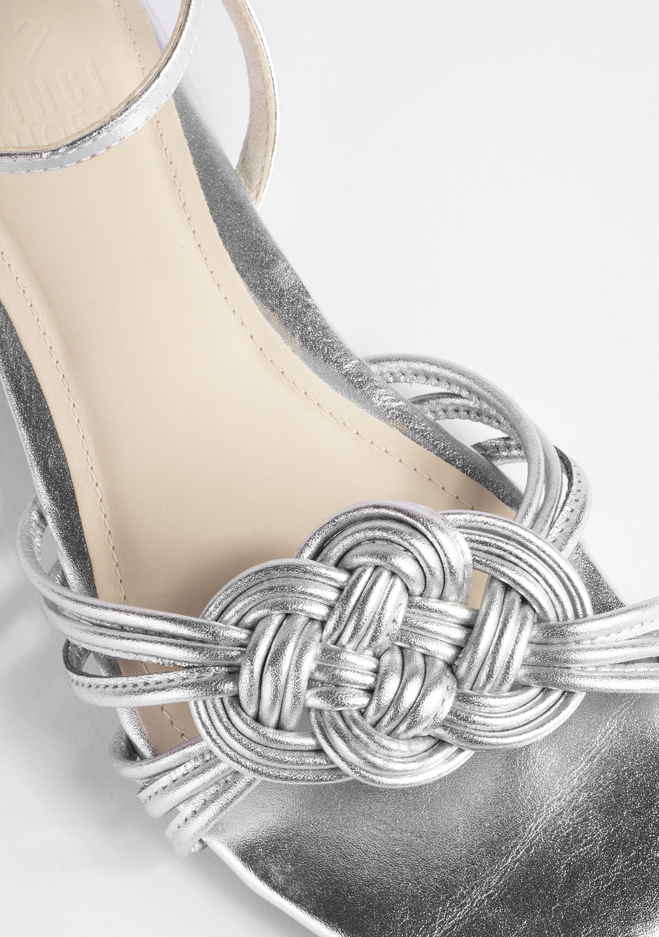 Marbella Silver Sandals