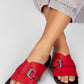 Mariah Red Sandals