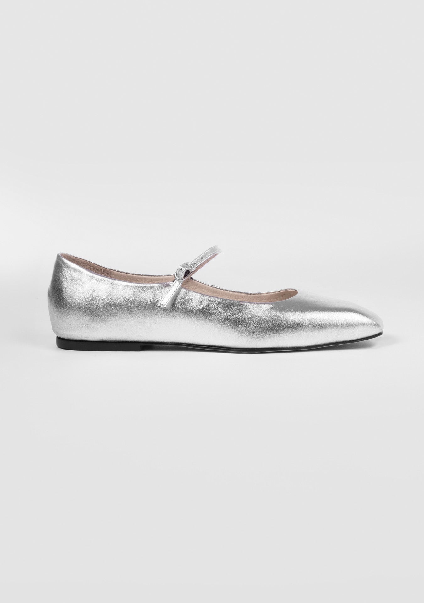 Mavie Silver Ballerinas