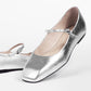 Mavie Silver Ballerinas