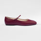 Mavie Wine Ballerinas