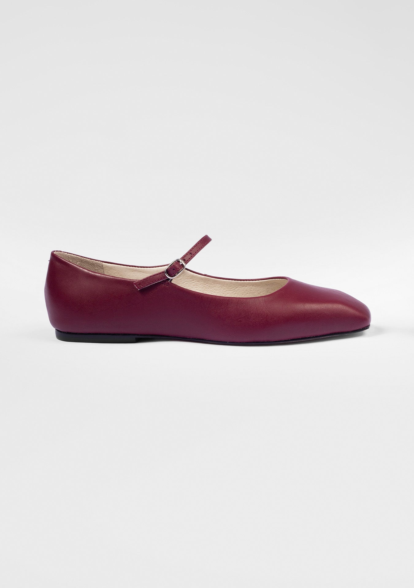 Mavie Wine Ballerinas