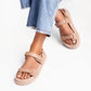 Megan Studded Beige Sandals