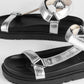 Morgan Silver Sandals