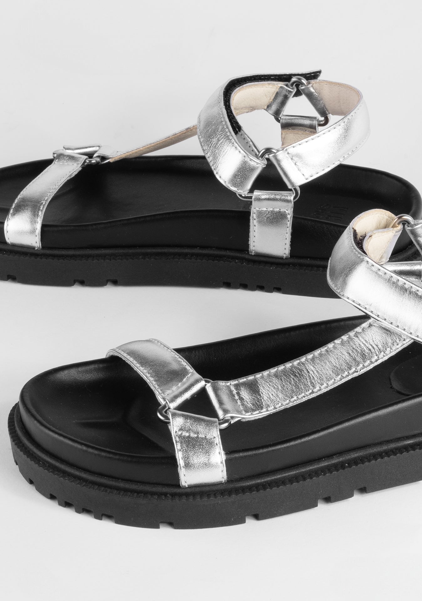 Morgan Silver Sandals