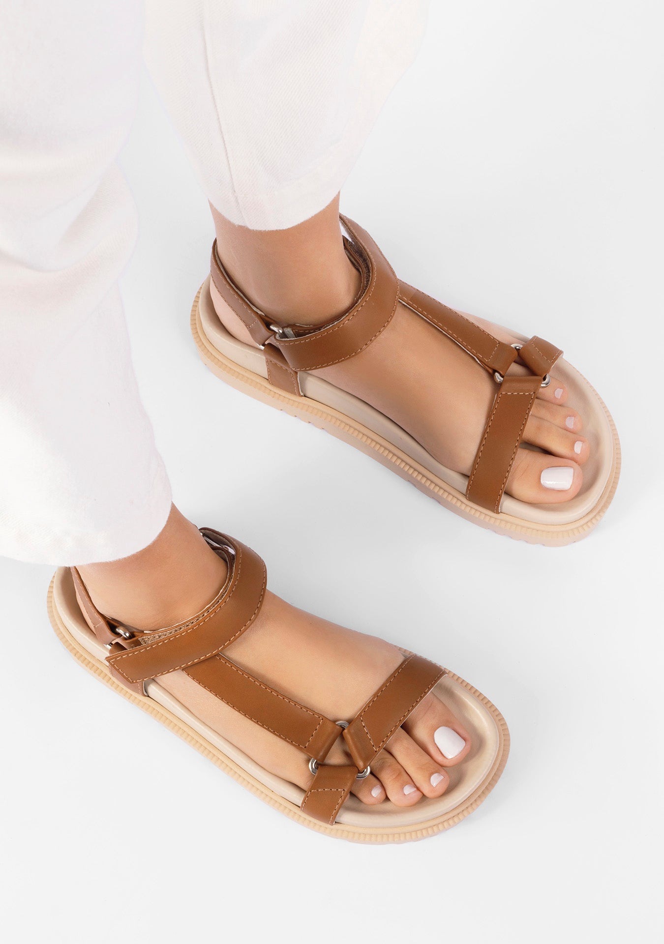 Morgan Camel Sandals