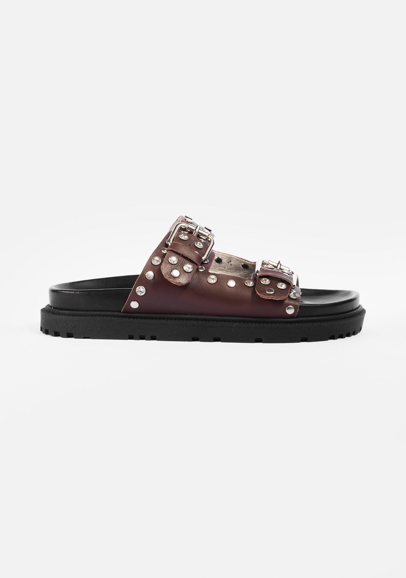 Naomi Coffee Sandals