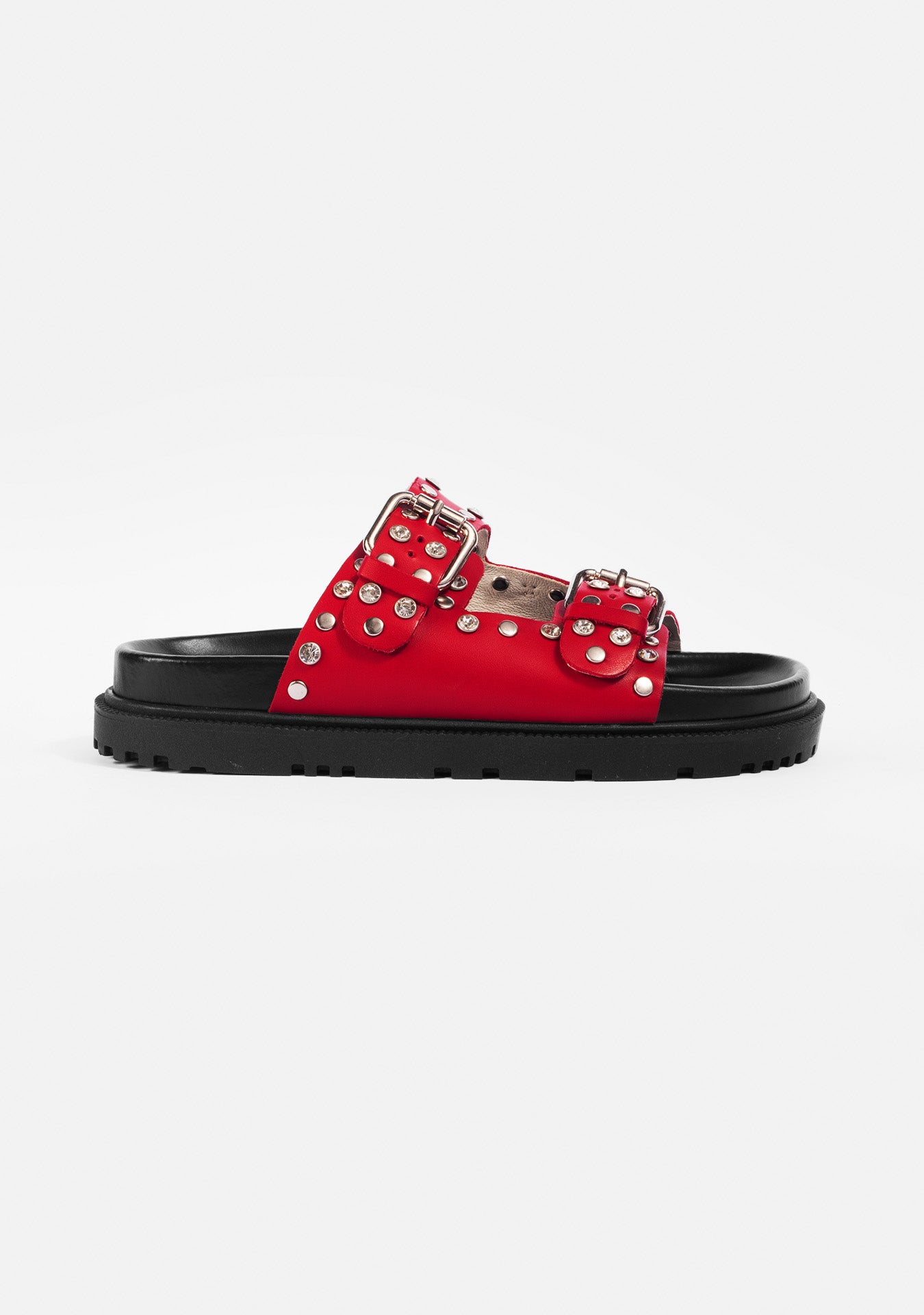 Naomi Red Sandals