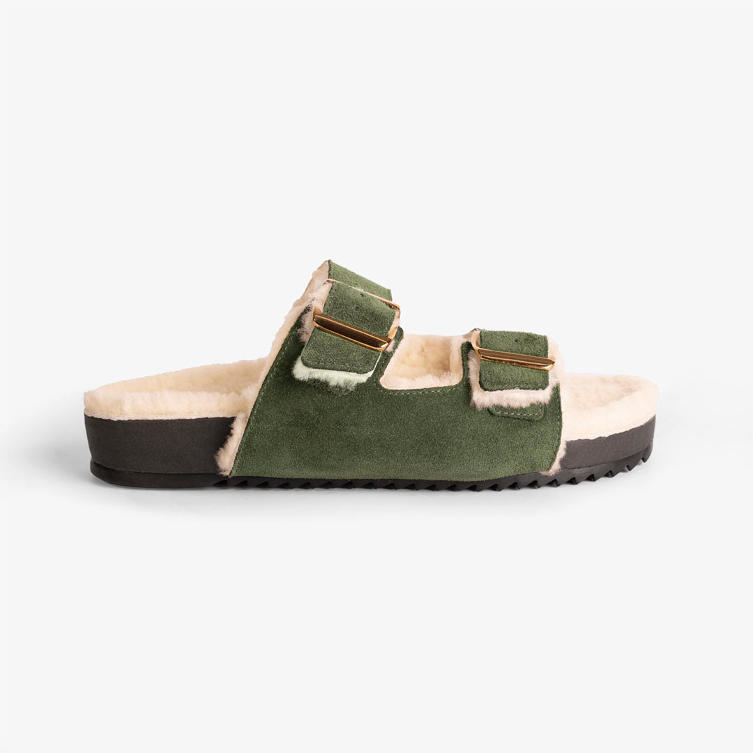 Ohio Olive Green Sandals