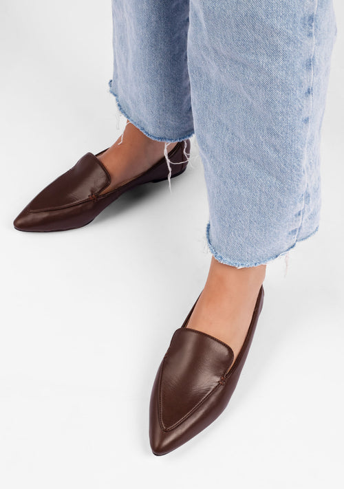 Pietra Coffee Loafers