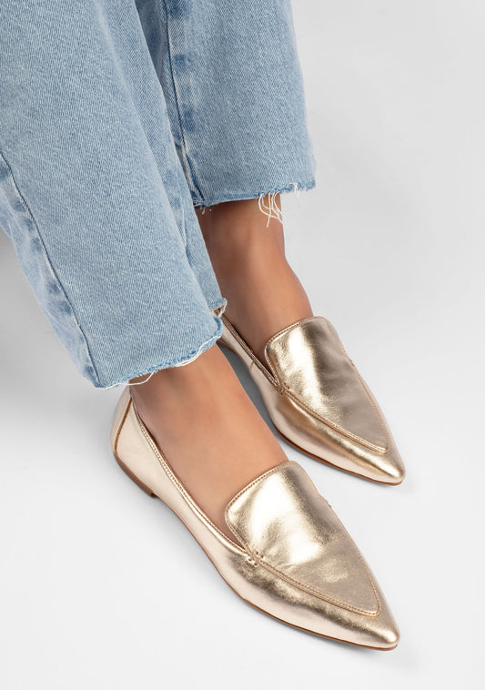 Pietra Platinum Loafers