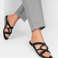 Ravello Black Sandals