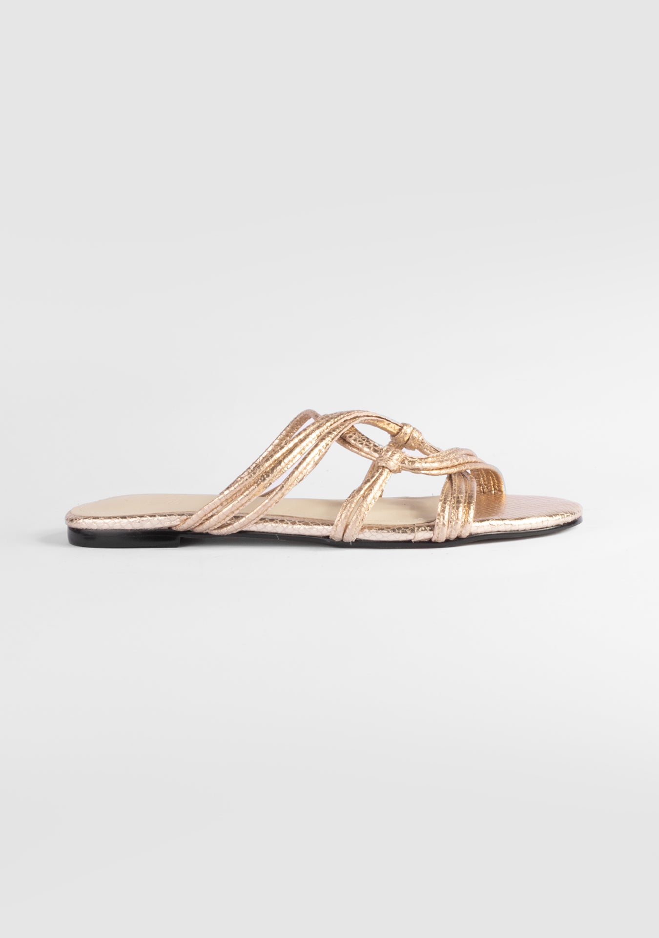 Ravello Snake Gold Sandals