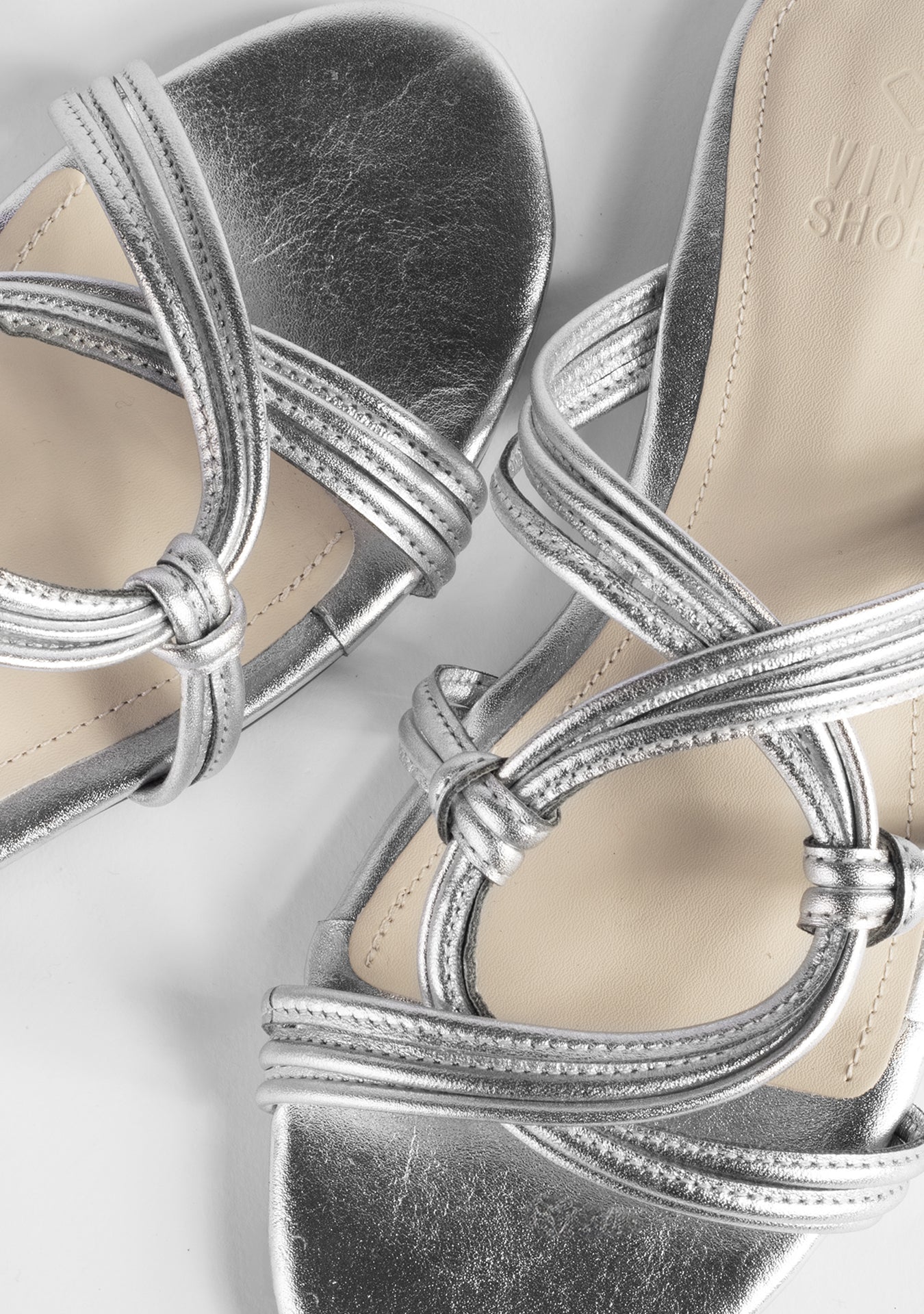 Ravello Silver Sandals