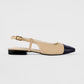 Sharon Beige Ballerinas