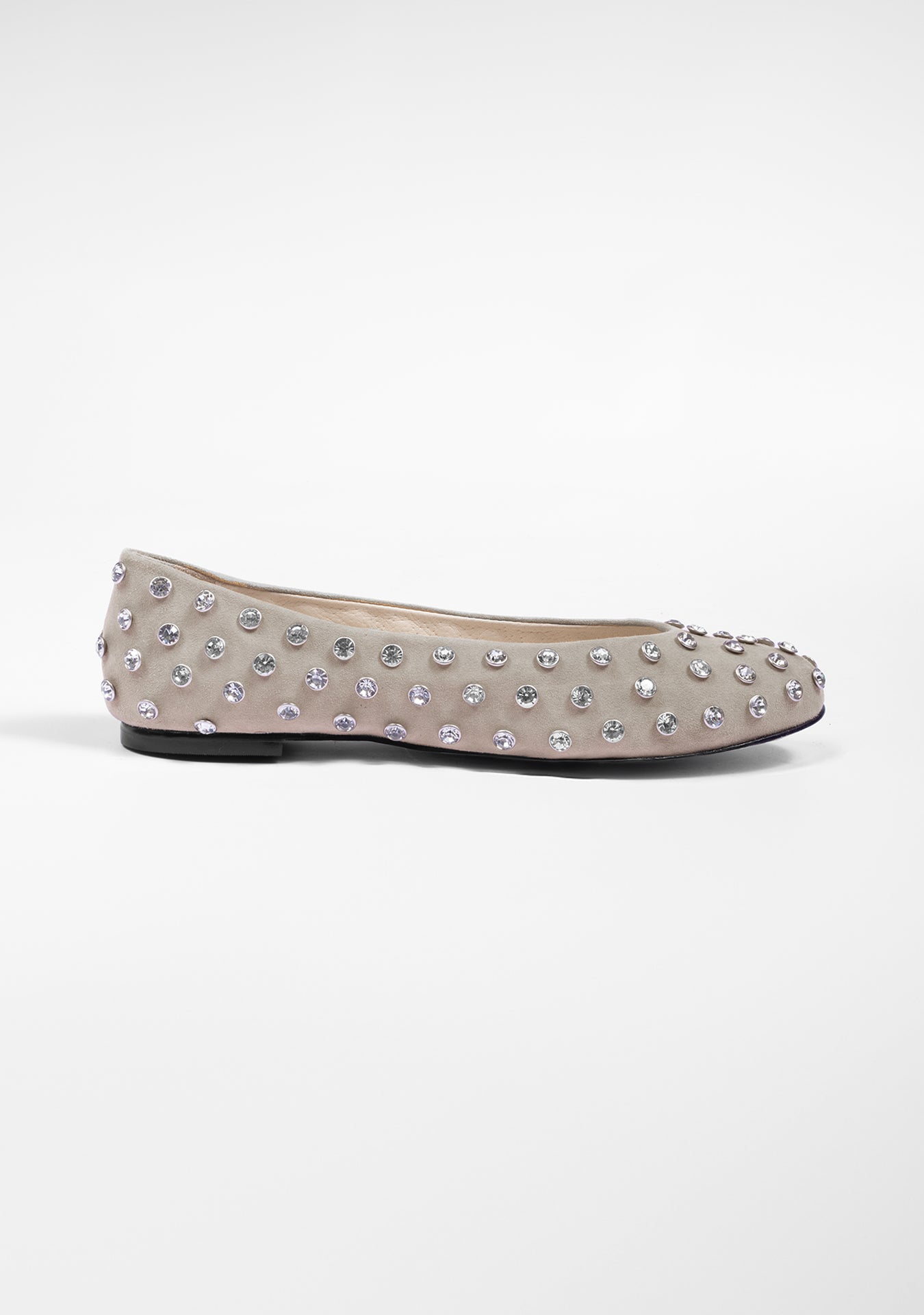 Theodora Taupe Ballerinas