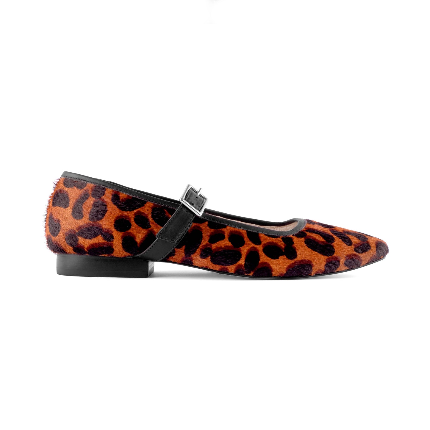 Vera Animal Print Ballerinas