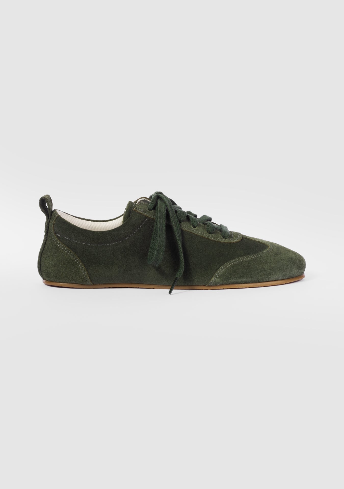 Violet Olive Green Sneakers