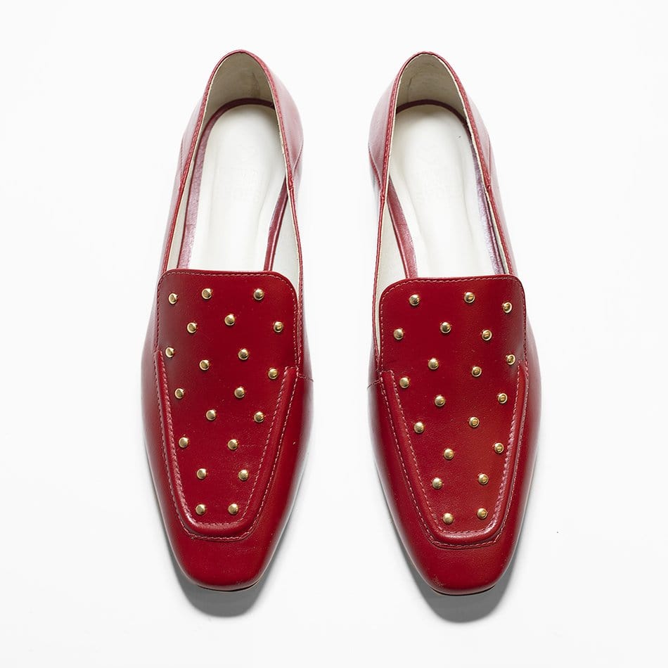 Vinci Shoes 5 [SALE]Elis Red Loafers