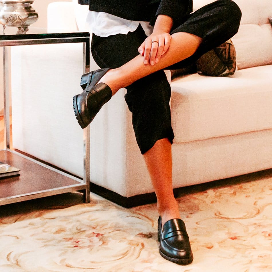 Vinci Shoes 7 [SALE]Dani Black Loafers