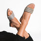 Vinci Shoes Love Metallic Sandals