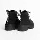 Vinci Shoes Alex Full Black Hiking Boots