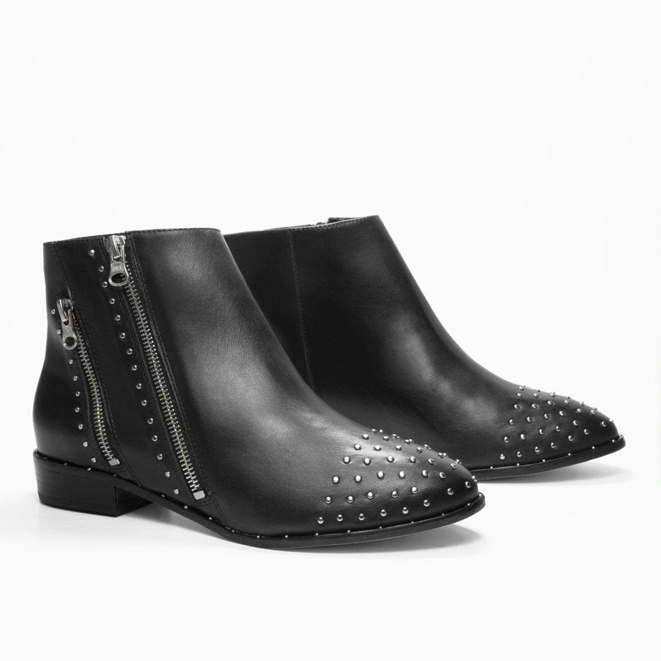Vinci Shoes Elisa Black Boots