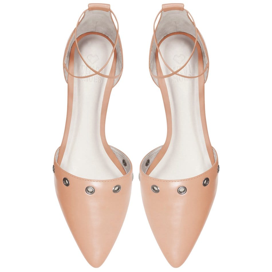 Vinci Shoes Luisa Blush Ballerinas