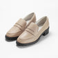 Vinci Shoes Dani Beige Loafers