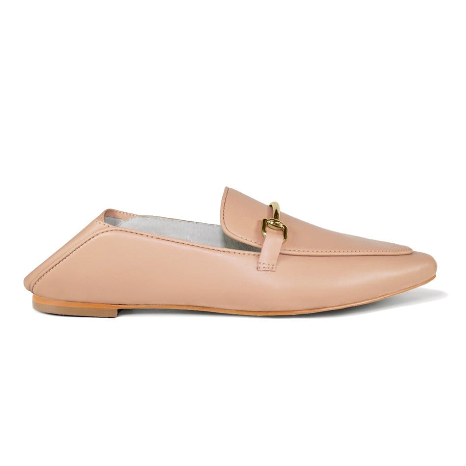 Vinci Shoes Pietra Blush Classic Loafers