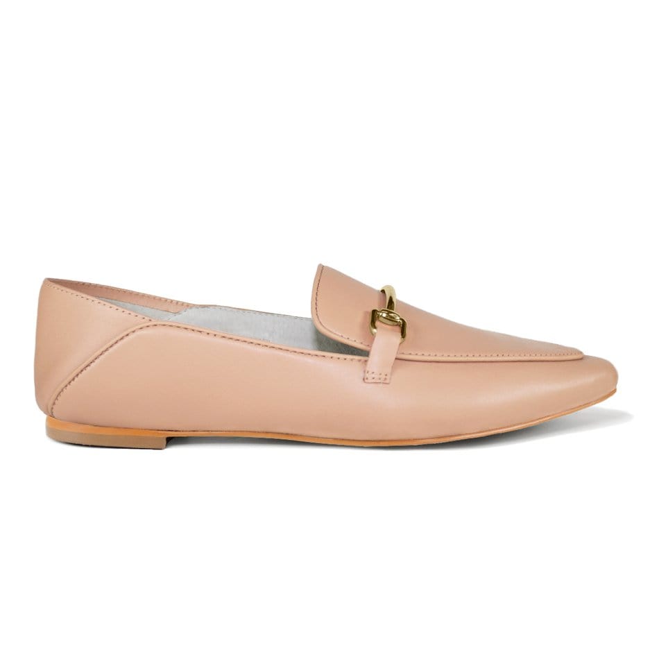 Vinci Shoes Pietra Blush Classic Loafers