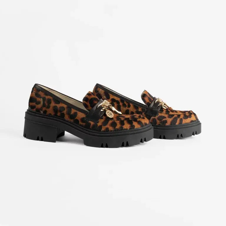 Maite Animal Print Loafers