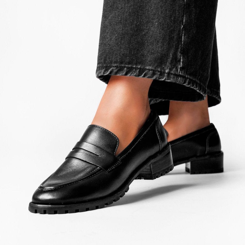 Vinci Shoes 7 [SALE]Dani Black Loafers