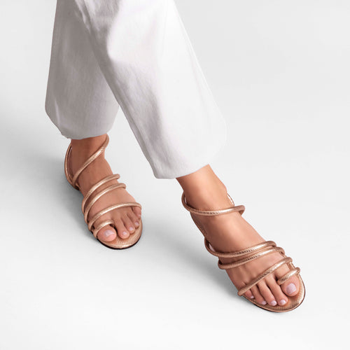 Alana Gold Sandals