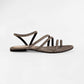 Vinci Shoes Alana Metallic Sandals