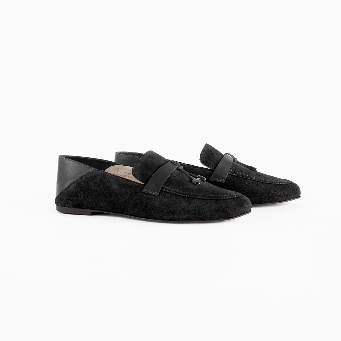 Vinci Shoes Beatriz Black Loafers