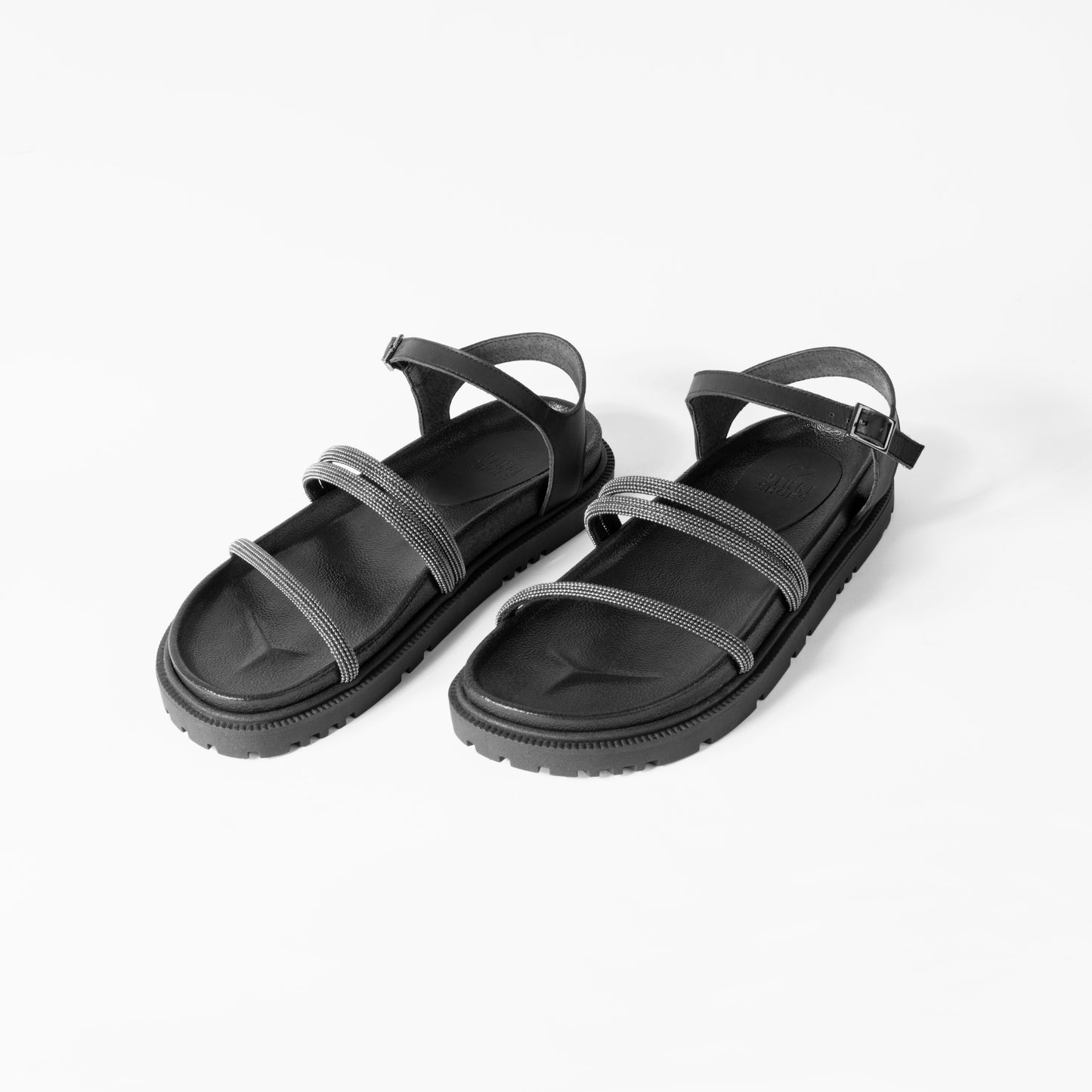 Bia Black Sandals