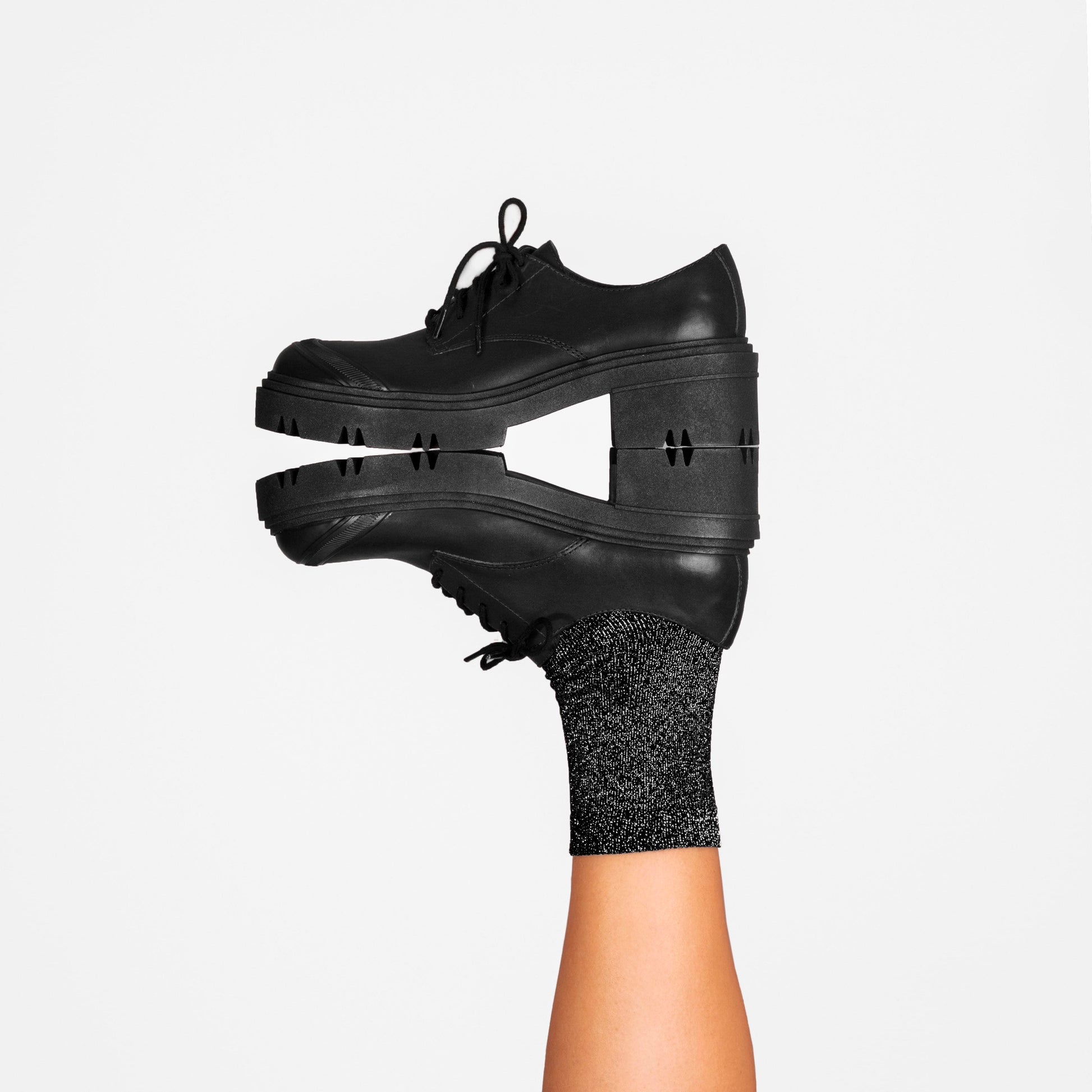 Vinci Shoes Buenos Aires Black Oxfords