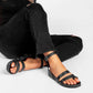 Hannah Black Sandals
