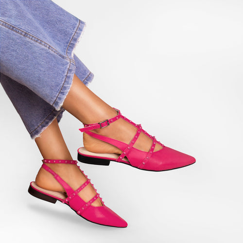 Jane Hot Pink Ballerinas